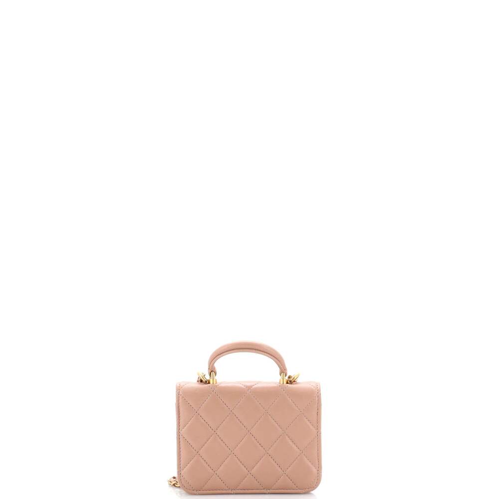 Chanel Top Handle Flap Coin Purse With #233946C23B - Picture 3 of 6